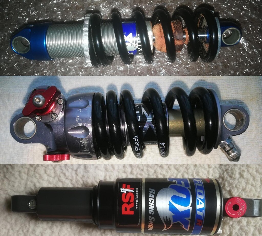 fox 165mm rear shock